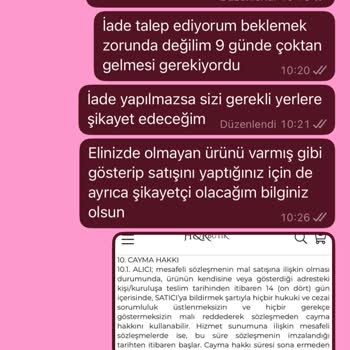 Siparişim Gönderilmedi, İade Hakkım Reddedildi: Müşteri Memnuniyeti Ve Güven Sorunu
