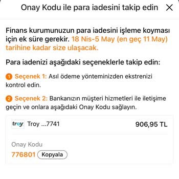 Temu'da Para İadesi Sorunu Ve Yetersiz Canlı Destek