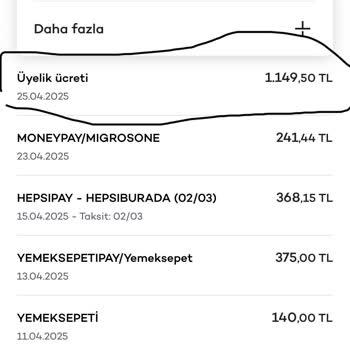 Akbank Axess Kart Aidatının İadesini Talep Ediyorum