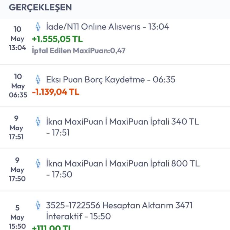 Kart Kaybı Sonrası Yüklenen MaxiPuanların Geri Alınması Mağduriyeti