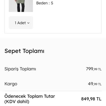Sipariş Edilen Ürün Görselden Farklı Ve Kusurlu Geldi