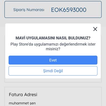 Sipariş Edilen Ürün Görselden Farklı Ve Kusurlu Geldi