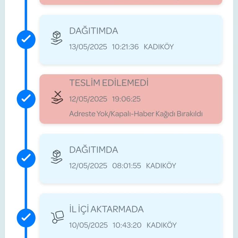 PTT Kargo Teslimatında Yaşanan Gecikme Ve İletişim Sorunları