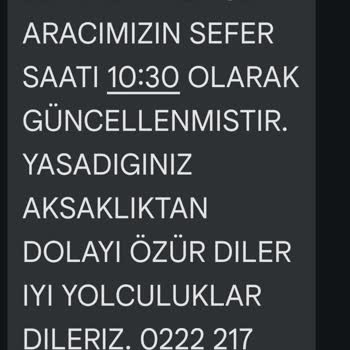 Obilet Bilet Ücretimi Alamıyorum, Sürekli Değişen Otobüs Saatleriyle Mağdur Oldum