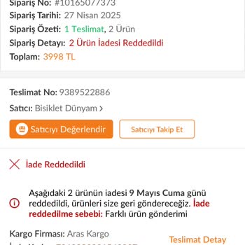 Trendyoldan Aldığım Kullanılmış Ürün Ve İade Mağduriyeti