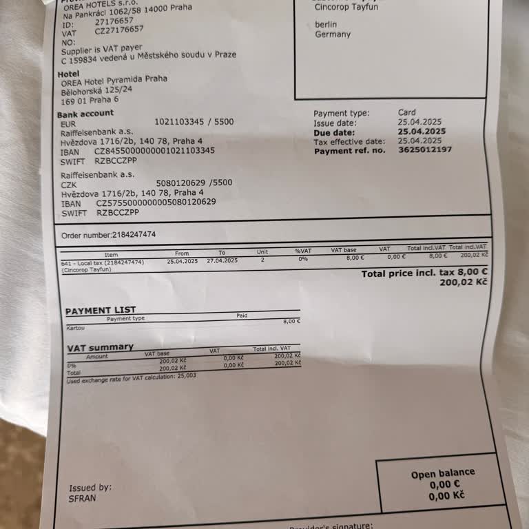 Agoda Double-Booked My Hotel in Prague and Charged Me for a Room I Never Stayed In