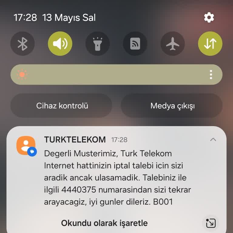 İnternet Aboneliği Sonrası Sürekli Mesaj Alıyorum