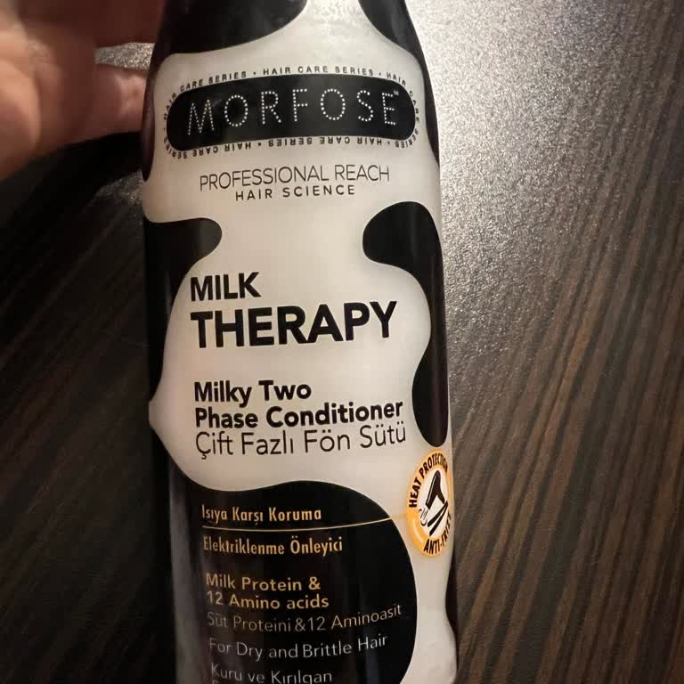 Morfose Milk Therapy Saç Sütünde Kötü Koku Sorunu Ve Değişim Talebi