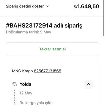 Siparişin Gecikmesi Ve Yanıltıcı Kargo Bilgisi