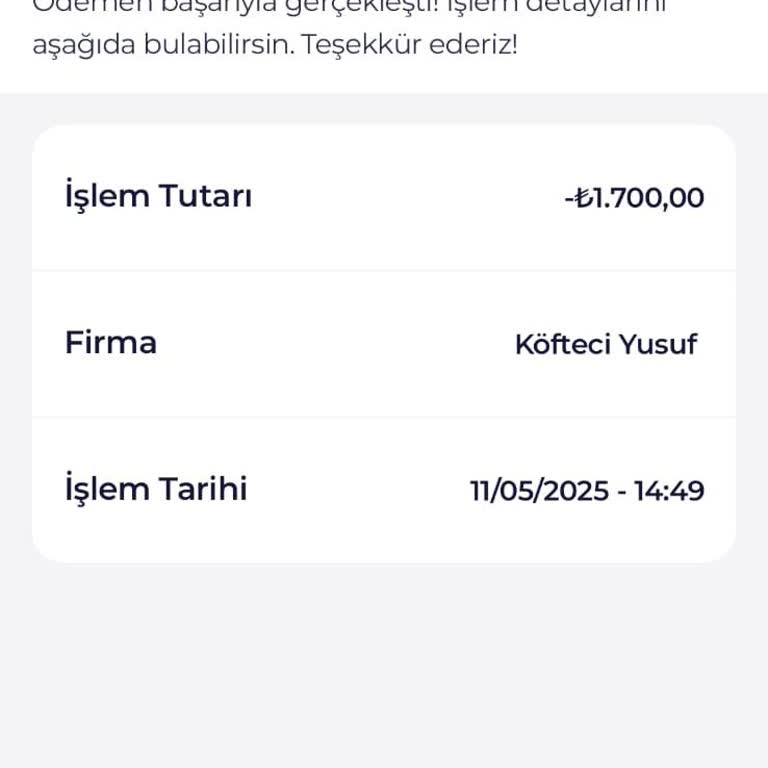 Ödeme Alındı, Sipariş Ve İade Gerçekleşmedi