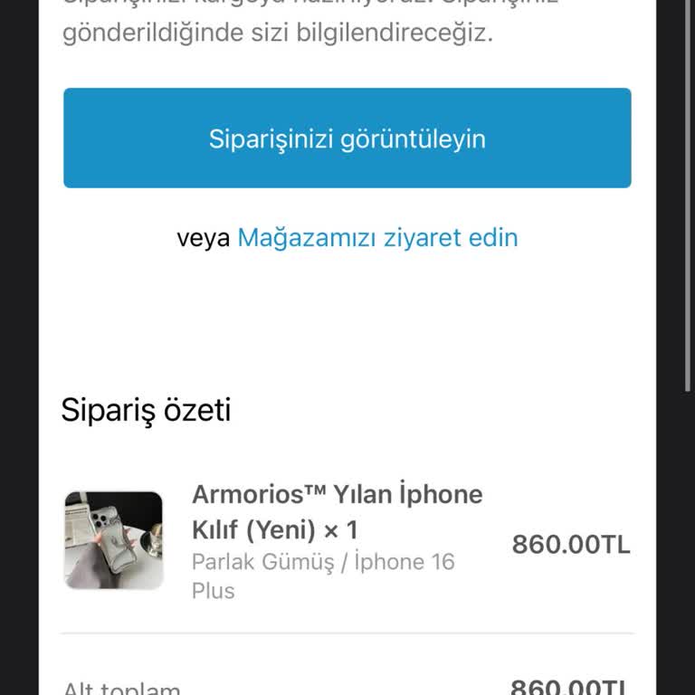 Sipariş Verdim, Ürün Yok, Siteye Ulaşılamıyor!