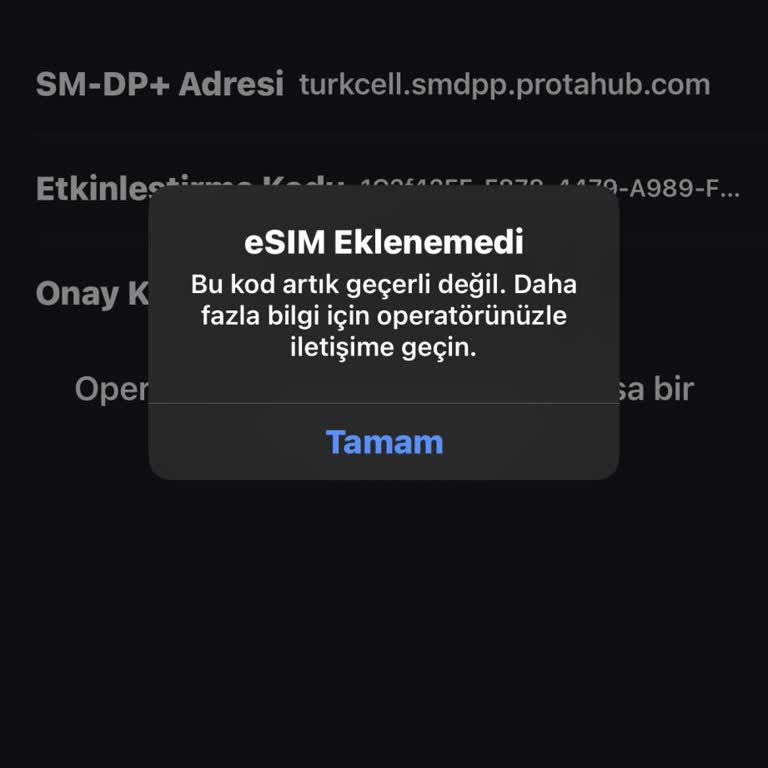 Turkcell Esım Aktivasyonunda Yaşanan Mağduriyet
