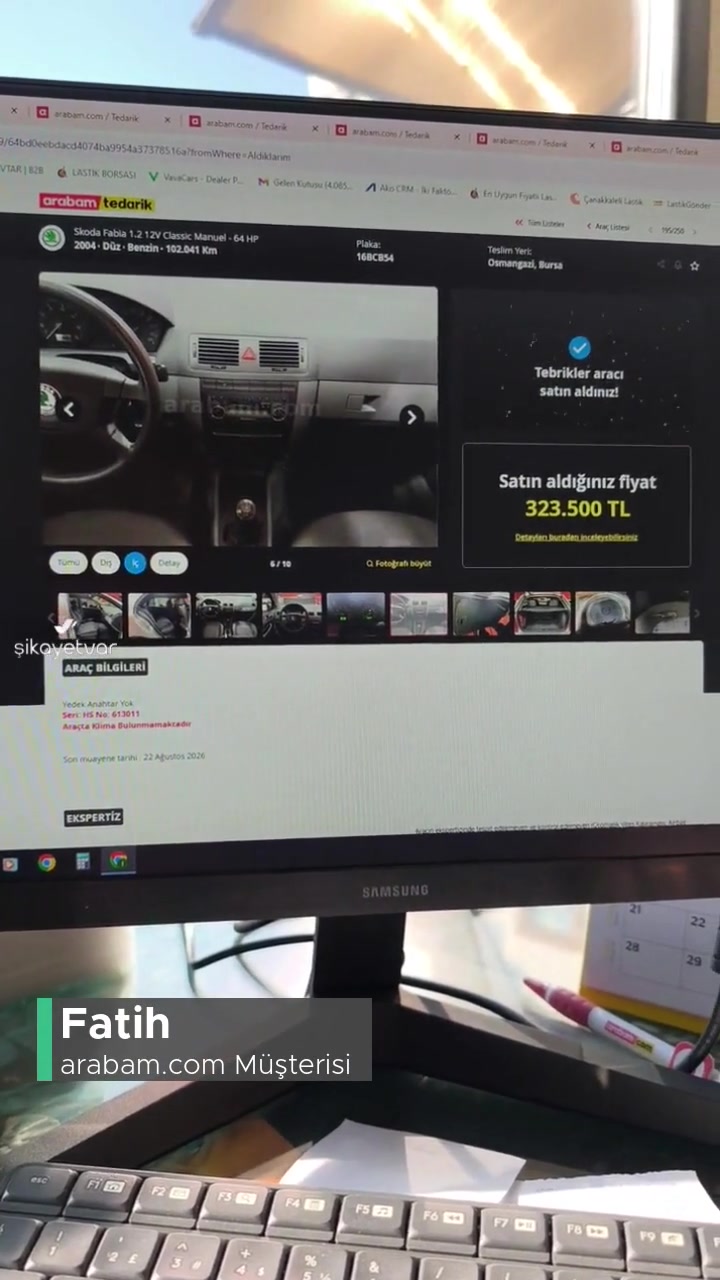 Arabam.com Eksik Bilgi İle Müşterileri Mağdur Etmekte! videonun kapak resmi