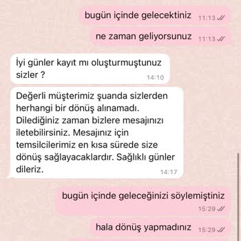 Kurulum İçin Sürekli Oyalama Ve Kötü Müşteri Hizmeti