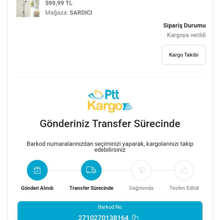 PTT Kargo'nun Gecikmeli Teslimatı Ve Şikayetlere Duyarsızlık