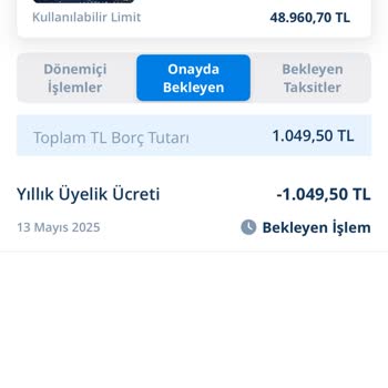Denizbank Kartımdan Alınan Yıllık Üyelik Ücreti Mağduriyetim