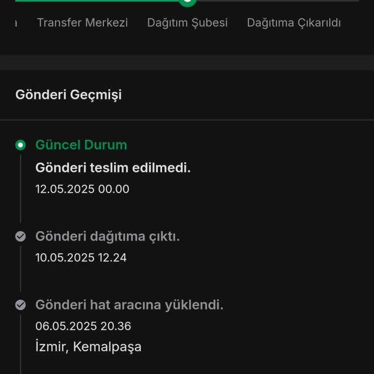 Kargo Teslimatı Günlerdir Ulaşmadı, Mağduriyetim Giderilsin