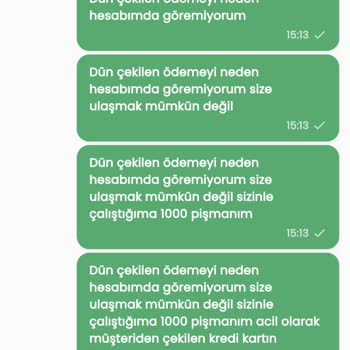 Ödemem Hesabıma Yatmadı Müşterime Karşı Zor Durumdayım