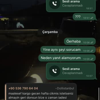 İptal Edilen Siparişin Ücreti İade Edilmedi