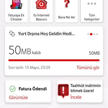 Onayım Olmadan Ekstra İnternet Paketi Ve Ücretlendirme Yapıldı