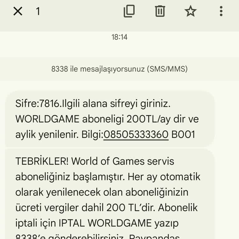 Türk Telekom Onayım Olmadan Abonelik Ve Yüksek Ücretlendirme Sorunu