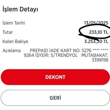 Kusurlu Ürün Ve Eksik İade Tutarı Sorunu