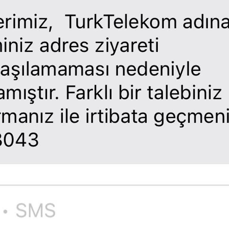 Teslimat Sorunu Ve İletişimsizlik Nedeniyle Türk Telekom'a Geçiş Yapılamadı