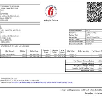 Garanti Kapsamında Olması Gereken Bakım İçin Ek Ücret Talebi Ve Bilgilendirme Eksikliği
