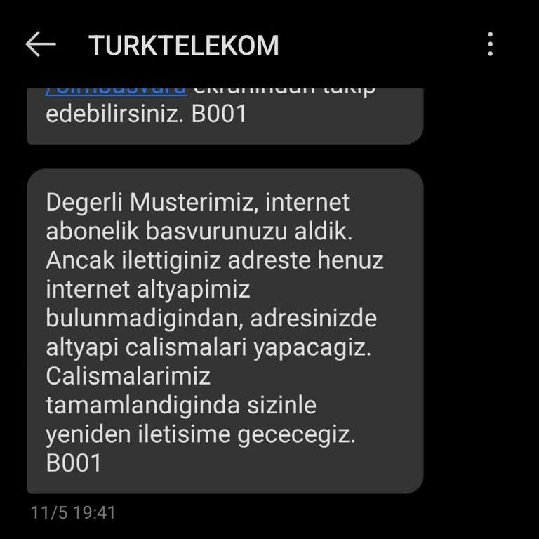 Yeni Adreste Fiber İnternet Bağlantısı Sorunu Ve İlgisizlik
