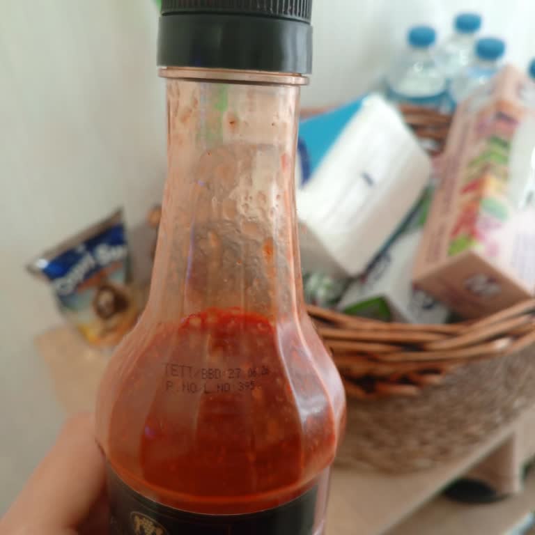 Aldığım Acı Sos Kısa Sürede Bozuldu, Hayal Kırıklığı Yaşadım