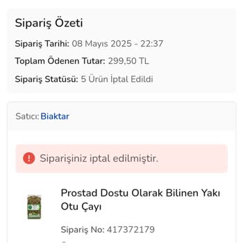 Siparişim Gönderilmedi, İadem Yapılmadı Ve Sorunum Çözülmedi