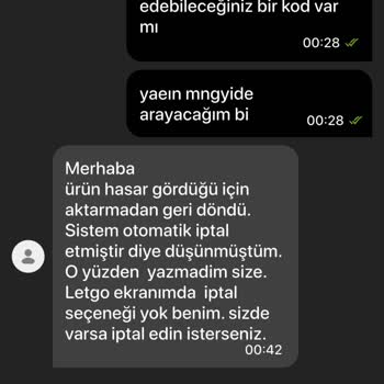 Teslim Edilmeyen Ürün İçin Fatura Gönderilmesi Ve Yetersiz Destek