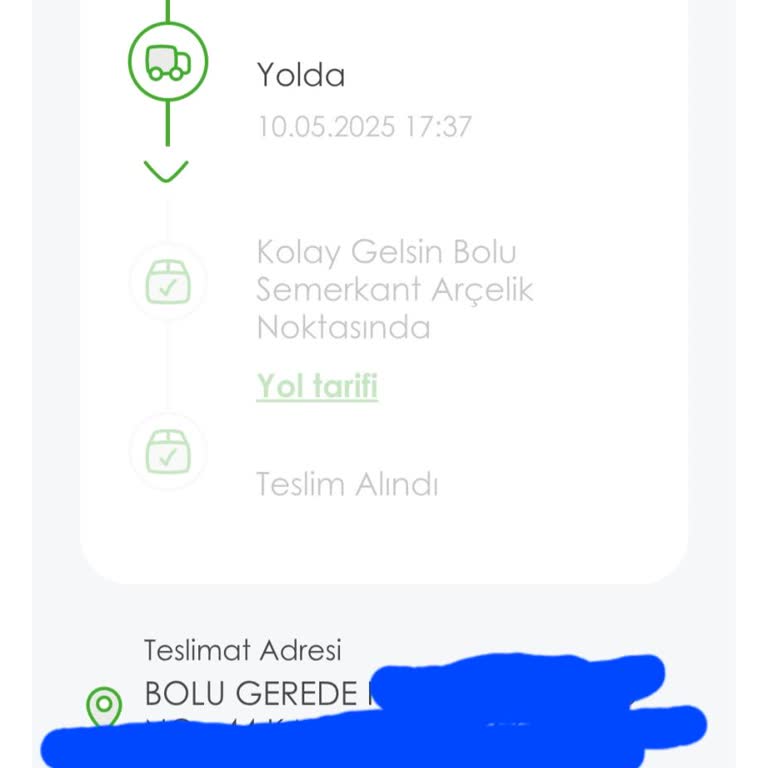 Yanlış Adrese Teslim Edilen Kargo Anneler Günü Mağduriyeti