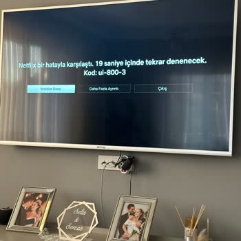 Onvo Televizyonda Netflix Uygulaması Çalışmıyor Ve Hata Veriyor