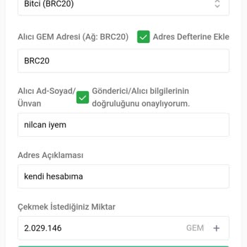 Bitci Türkiye'den Bitci Global'e Token Transferi Yapılamıyor