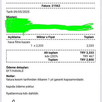 Sahte Fatura Ve Yanıltıcı Bilgiyle Mağdur Oldum