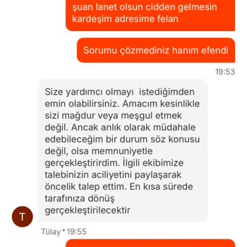 Siparişim 2 Saatte Gelmedi, Müşteri Hizmetleri Çözüm Sunmadı