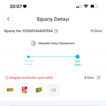 A101 Kapıda Siparişim İptal Edildi Param İade Edilmedi