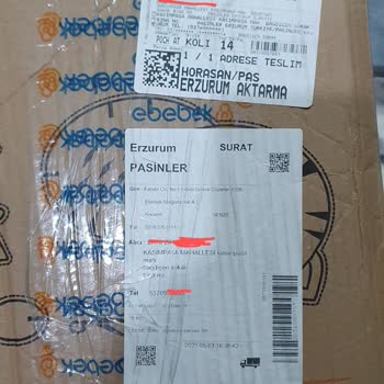 Eksik Adres Nedeniyle Kargom Teslim Edilmiyor, Ebebek Sorumluluğu Kabul Etmiyor!