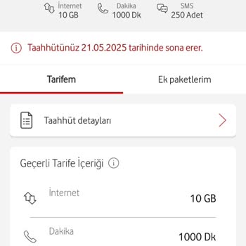Vodafone Tarife Değişikliğiyle Yüksek Fiyat Artışı Mağduriyeti