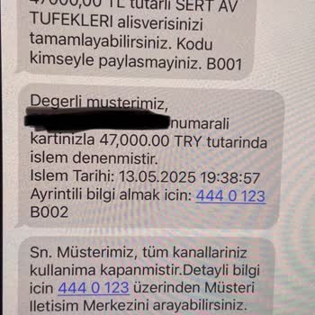 Banka Adına Arayan Numaradan Şüpheli İşlem