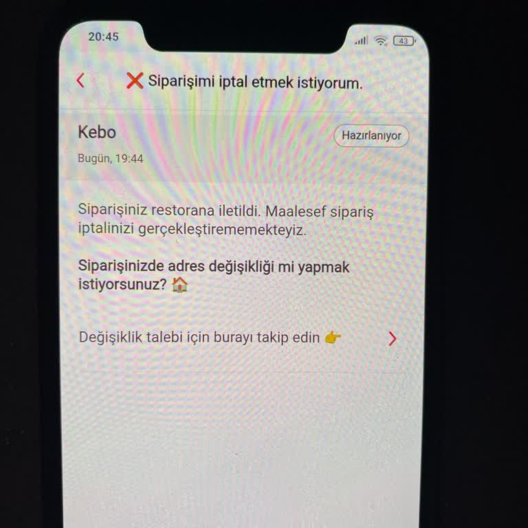 Siparişlerim Sürekli Gecikiyor Ve İptal Ediliyor, Müşteri Hizmeti Ulaşılamaz Durumda