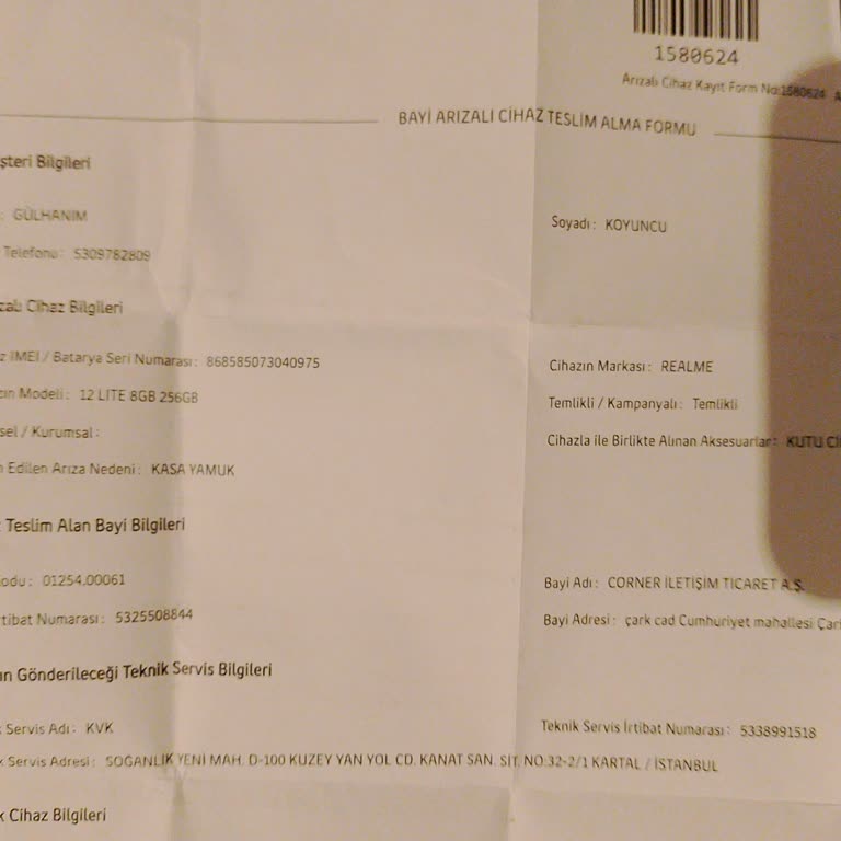 Telefon Onarım Sürecinde Yaşanan Sorunlar Ve İletişim Problemleri