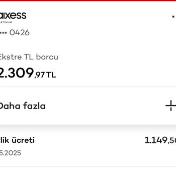 Haksız Kart Aidatı İadesi Talebim Dikkate Alınsın