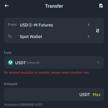Binance Futures Bakiyemi Spota Aktaramıyorum Çözüm Bekliyorum