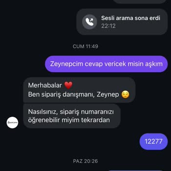 Çanta Siparişimde Gecikme Ve İletişim Sorunu Yaşıyorum