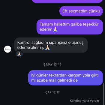 Çanta Siparişimde Gecikme Ve İletişim Sorunu Yaşıyorum