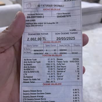 Su Faturasında Anormal Artış Ve Haksız Atık Su Bedeli