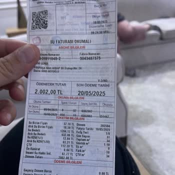 Su Faturasında Anormal Artış Ve Haksız Atık Su Bedeli