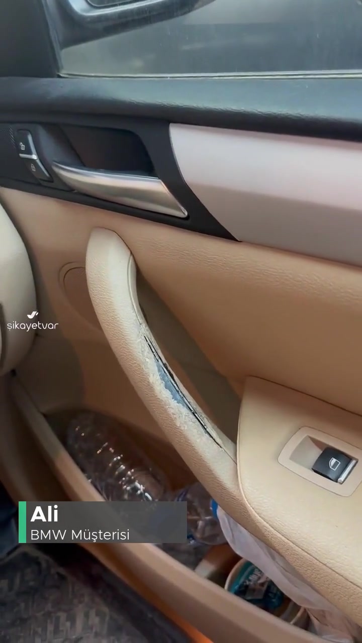 BMW X3 Kapı Kolu Erimesi Ve Torpido Kaplaması Şişmesi! videonun kapak resmi